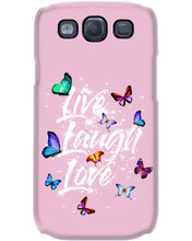Load image into Gallery viewer, Butterfly Live Laugh Love Gift For Lover Phone case
