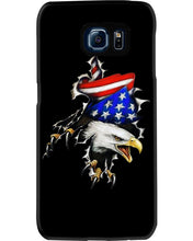Load image into Gallery viewer, Eagle Giant Scratch USA Flag Gift For Women Phone case
