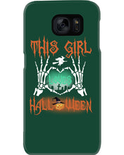 Load image into Gallery viewer, This Girl Loves Halloween Gift For Girls Phone case
