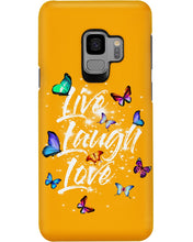 Load image into Gallery viewer, Butterfly Live Laugh Love Gift For Lover Phone case
