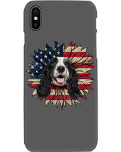 Load image into Gallery viewer, English Cocker Spaniel US Sunflower Gift For Dog Lovers Phone case
