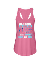 Load image into Gallery viewer, I Do Need All These Horses Dogs And Cats Ladies Flowy Tank
