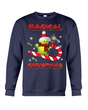 Load image into Gallery viewer, Tennis Players Magical Christmas Snowman Gift For Women Sweatshirt

