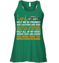 Load image into Gallery viewer, Lord Help Me Be Friendly And Cautions And Kind Gift Ladies Flowy Tank
