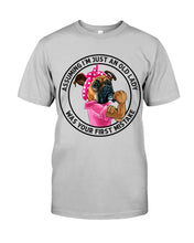 Load image into Gallery viewer, Boxer Assuming I'm Just An Old Lady Gift For Dog Lovers Guys Tee
