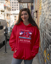 Load image into Gallery viewer, I'm Lonely I Miss My Husband Butterfly Gift For Lover Hoodie
