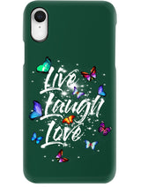 Load image into Gallery viewer, Butterfly Live Laugh Love Gift For Lover Phone case
