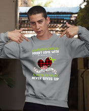 Load image into Gallery viewer, Lymphoma Cancer Doesn't Come With A Manual Sweatshirt

