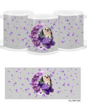 Load image into Gallery viewer, Purple Moon Light Shih Tzu Gift For Dog Lovers Mug
