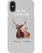 Load image into Gallery viewer, Custom Name Deers Gift For Boyfriend Till Our Last Breath Phone case
