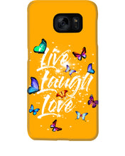 Load image into Gallery viewer, Butterfly Live Laugh Love Gift For Lover Phone case
