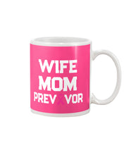 Load image into Gallery viewer, Wife Mom Breast Cancer Awareness Meaningful Gift Mug
