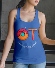 Load image into Gallery viewer, Gift For Occupational Therapist Let's Get Functional Ladies Flowy Tank
