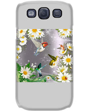 Load image into Gallery viewer, Hummingbird With English Daisy Gift For Birds Lovers Phone case
