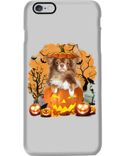 Load image into Gallery viewer, Chihuahua Book Pumpkin Halloween Gift For Dog Lovers Phone case
