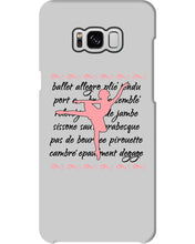 Load image into Gallery viewer, Ballet Words Pink Pattern Gift For Ballet Dancer Phone case
