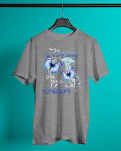 Load image into Gallery viewer, Nursing Is A Work Of Heart  Unique Custom Design Guys Tee
