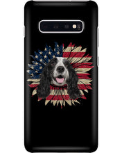 Load image into Gallery viewer, English Cocker Spaniel US Sunflower Gift For Dog Lovers Phone case
