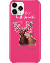 Load image into Gallery viewer, Custom Name Deers Gift For Boyfriend Till Our Last Breath Phone case
