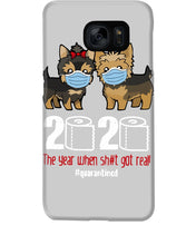 Load image into Gallery viewer, Tzu Shih 2020 The Year When Shit Got Real Custom Design Phone case
