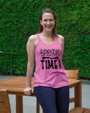 Load image into Gallery viewer, Break Bone Time White Background Gift For Women Ladies Flowy Tank
