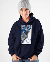 Load image into Gallery viewer, Magical Gray Couple African Parrot Gift For Bird Lovers Hoodie
