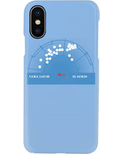 Load image into Gallery viewer, Pinpoint The Location In The Space Blue Phone case
