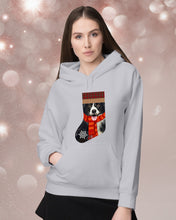 Load image into Gallery viewer, Santa Border Collie In Stock Gift For Dog Lovers Hoodie
