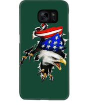 Load image into Gallery viewer, Eagle Giant Scratch USA Flag Gift For Women Phone case
