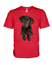 Load image into Gallery viewer, Labrador Retriever Custom Design Gift For Labrador Retriever Lovers Guys V-Neck
