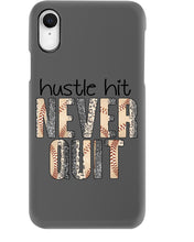 Load image into Gallery viewer, Baseball Hustle Hit Never Quit Gift For Lovers Phone case
