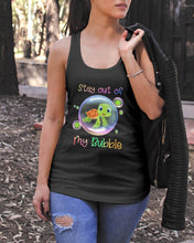 Load image into Gallery viewer, Vintage Funny Stay Out Of My Bubble Gift For Turtle Lovers Ladies Flowy Tank

