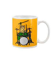 Load image into Gallery viewer, Cat Play Drum Funny Gift For Cat Lovers Mug
