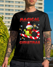 Load image into Gallery viewer, Tennis Players Magical Christmas Snowman Gift For Women Guys Tee
