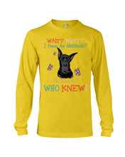 Load image into Gallery viewer, Black Great Dane Attitude Really Gift For Dog Lovers Unisex Long Sleeve

