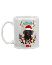Load image into Gallery viewer, Dachshund Reindeer With Love Gift For Dog Lovers Mug
