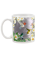 Load image into Gallery viewer, Hummingbird With English Daisy Gift For Birds Lovers Mug
