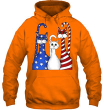 Load image into Gallery viewer, Cat Happy America  Independence's Day Special Custom Design Hoodie
