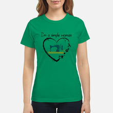 Load image into Gallery viewer, Sewing I'm A Simple Woman Gift For Women Ladies Tee
