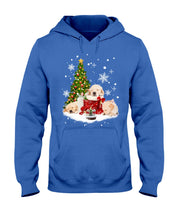 Load image into Gallery viewer, Funny Golden Retrievers Sleep In Red Boots Gift For Dog Lovers Hoodie
