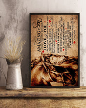 Load image into Gallery viewer, Mom Gift For Amazing Son I'll Always Be There To Support You Vertical Poster
