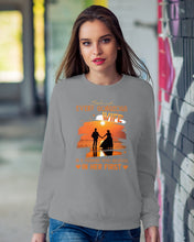 Load image into Gallery viewer, Behind Every Gorgeous Wife Is A Husband Who Believes In Her First Trending Sweatshirt
