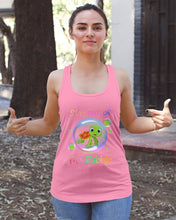 Load image into Gallery viewer, Vintage Funny Stay Out Of My Bubble Gift For Turtle Lovers Ladies Flowy Tank
