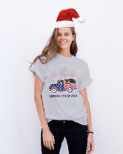 Load image into Gallery viewer, America 4th Of July Truck Pug Gift For Dog Lovers Guys Tee
