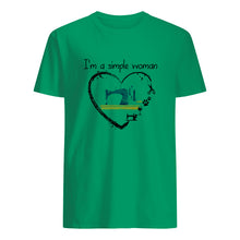 Load image into Gallery viewer, Sewing I'm A Simple Woman Gift For Women Guys Tee

