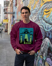 Load image into Gallery viewer, UFA Dinosaur T Rex Sky Full Of Stars Sweatshirt
