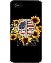 Load image into Gallery viewer, Peace Sign Sunflower Birthday Gift For Girls Phone case
