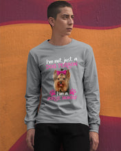 Load image into Gallery viewer, Yorkshire Terrier I'm Not Just A Dog Person Gift For Dog Lovers Unisex Long Sleeve
