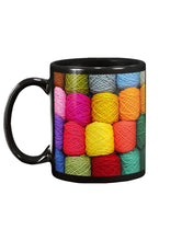 Load image into Gallery viewer, Colorful Yarn Balls Gift For Knitting Lovers Mug
