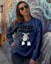 Load image into Gallery viewer, Crazy Goat Lady 2020 Quarantined Gift For Goat Lovers Sweatshirt
